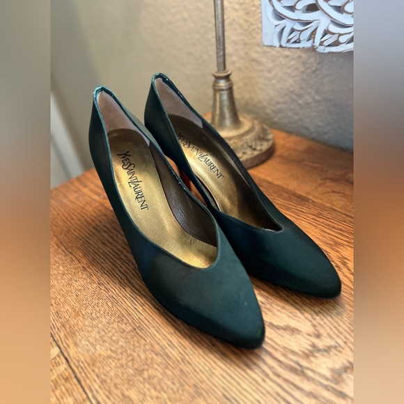 Vintage Yves Saint Laurent 3” Heels - Picture 1 of 9